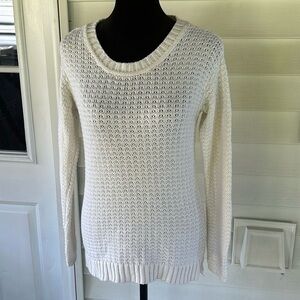 Cream Tommy Hilfiger Sweater